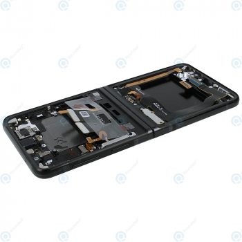 Samsung Galaxy Z Flip3 (SM-F711B) Display unit complete phantom black GH82-26273A_image-6