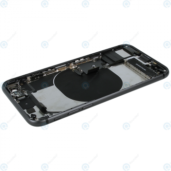 Battery cover with small parts black for iPhone 8_image-5