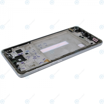 Samsung Galaxy A52s 5G (SM-A528B) Display unit complete awesome white GH82-26912D GH82-26863D GH82-26861D_image-3