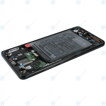 Huawei Mate 10 Pro (BLA-L09, BLA-L29) Display module front cover + LCD + digitizer + battery (Porsche Design version) black 02351RVP_image-8