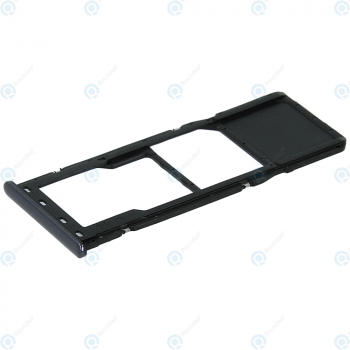 Samsung Galaxy A50 Single sim (SM-A505F) Sim tray + MicroSD tray black GH98-44071A_image-1