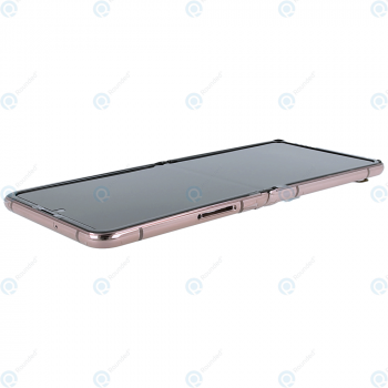 Samsung Galaxy Z Flip 5G (SM-F707B) Display unit complete mystic bronze GH82-23414B GH82-23351B_image-2