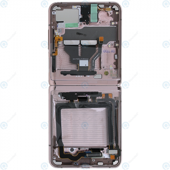 Samsung Galaxy Z Flip 5G (SM-F707B) Display unit complete mystic bronze GH82-23414B GH82-23351B_image-6