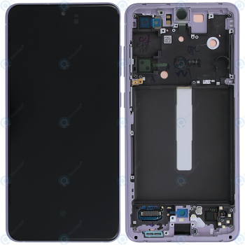 Samsung Galaxy S21 FE (SM-G990B) Display unit complete violet GH82-26420D GH82-26590D GH82-26414D