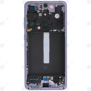 Samsung Galaxy S21 FE (SM-G990B) Display unit complete violet GH82-26420D GH82-26590D GH82-26414D_image-2
