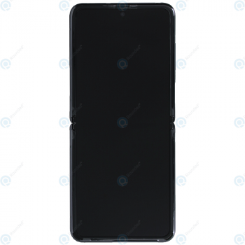 Samsung Galaxy Z Flip 5G (SM-F707B) Display unit complete mystic grey GH82-23414A GH82-23351A_image-5