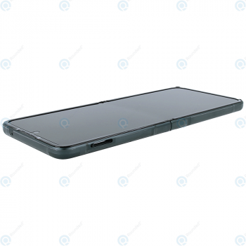 Samsung Galaxy Z Flip3 (SM-F711B) Display module front cover + LCD + digitizer + battery green GH82-26580C_image-1