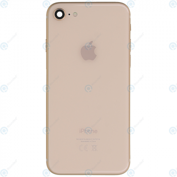 Battery cover with small parts gold for iPhone 8