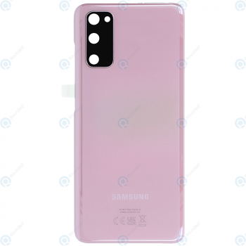 Samsung Galaxy S20 (SM-G980F SM-G981F) Battery cover (UKCA MARKING) cloud pink GH82-27239C
