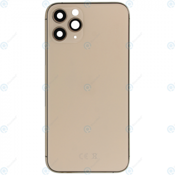 Battery cover incl. frame matte gold for iPhone 11 Pro