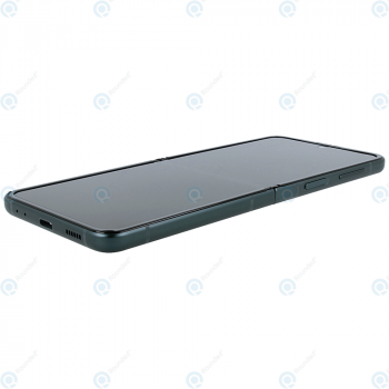 Samsung Galaxy Z Flip3 (SM-F711B) Display unit complete green (WITHOUT CAMERA) GH82-27243C_image-1