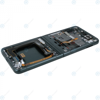 Samsung Galaxy Z Flip3 (SM-F711B) Display unit complete green (WITHOUT CAMERA) GH82-27243C_image-3