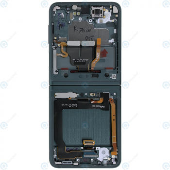 Samsung Galaxy Z Flip3 (SM-F711B) Display unit complete green (WITHOUT CAMERA) GH82-27243C_image-6
