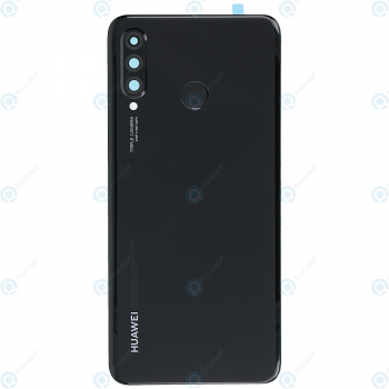 Huawei P30 Lite (MAR-LX1A MAR-L21A) Battery cover midnight black (24MP REAR CAMERA VERSION) 02352PMJ 02352PNP