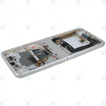 Samsung Galaxy Z Flip3 (SM-F711B) Display unit complete cream (WITHOUT CAMERA) GH82-27243B_image-4