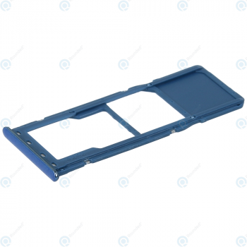 Samsung Galaxy A50 Single sim (SM-A505F) Sim tray + MicroSD tray blue GH98-44071C_image-1