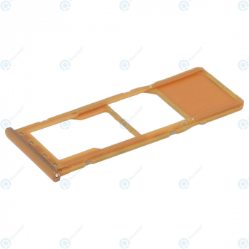 Samsung Galaxy A50 Single sim (SM-A505F) Sim tray + MicroSD tray coral GH98-44071D