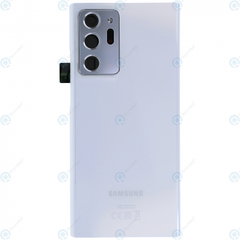 Samsung Galaxy Note 20 Ultra (SM-N985F SM-N986F) Battery cover (UKCA MARKING) mystic white GH82-27259C