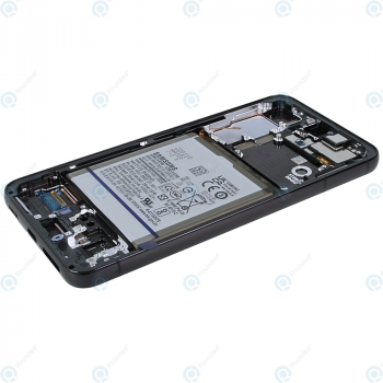 Samsung Galaxy S22 (SM-S901B) Display module front cover + LCD + digitizer + battery phantom black GH82-27518A_image-5