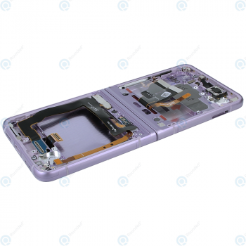 Samsung Galaxy Z Flip3 (SM-F711B) Display unit complete lavender (WITHOUT CAMERA) GH82-27244D GH82-27243D_image-3