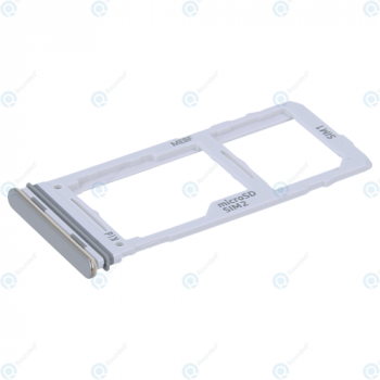 Samsung Galaxy M52 5G (SM-M526B) Sim tray + MicroSD tray white GH98-46930C