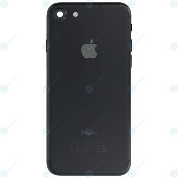 Battery cover with small parts black for iPhone 7