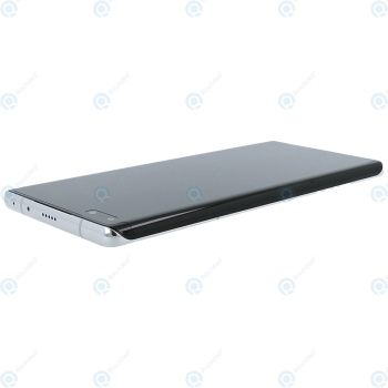 Huawei Mate 40 Pro (NOH-NX9) Display module front cover + LCD + digitizer + battery silver frost 02353YXC_image-2