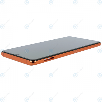 Huawei P30 Lite New Edition (MAR-L21BX) Display module front cover + LCD + digitizer + battery amber sunrise 02354HRG_image-4