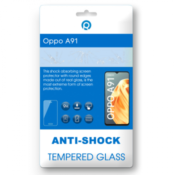 Oppo A91 (PCPM00 CPH2001 CPH2021) Tempered glass black
