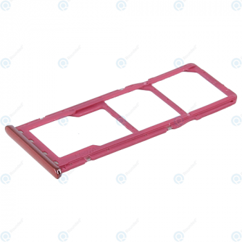 Samsung Galaxy A7 2018 Duos (SM-A750F) Sim tray + MicroSD tray pink GH98-43634B_image-1