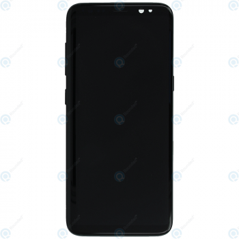 Samsung Galaxy S8 (SM-G950F) Display module front cover + LCD + digitizer + battery black GH82-13971A_image-1