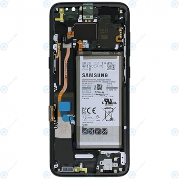 Samsung Galaxy S8 (SM-G950F) Display module front cover + LCD + digitizer + battery black GH82-13971A_image-2