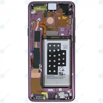 Samsung Galaxy S9 Plus (SM-G965F) Display module front cover + LCD + digitizer + battery lilac purple GH82-15977B_image-2
