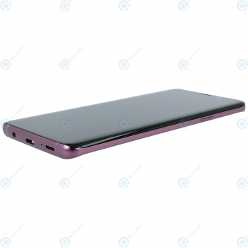 Samsung Galaxy S9 Plus (SM-G965F) Display module front cover + LCD + digitizer + battery lilac purple GH82-15977B_image-3