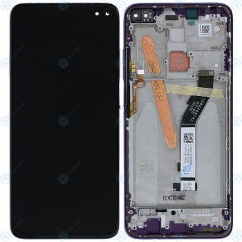Xiaomi Redmi K30 5G (M1912G7BE, M1912G7BC) Display unit complete purple 5600090G7A00
