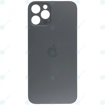 iPhone 12 Pro Battery cover graphite with bigger camera hole