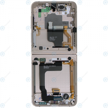 Samsung Galaxy Z Flip4 (SM-F721B) Display unit complete pink gold GH82-29441C GH82-30239C GH82-29440C_image-9