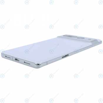 Google Pixel 7 Pro (GP4BC, GE2AE) Battery cover snow G949-00297-01_image-2