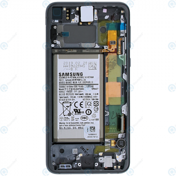 Samsung Galaxy S10e (SM-G970F) Display module front cover + LCD + digitizer + battery prism black GH82-18843A_image-2