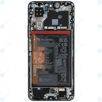 Huawei nova 10 SE (BNE-LX1, BNE-LX3) Display module front cover + LCD + digitizer + battery starry black 02355FAM_image-2