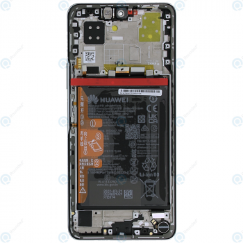 Huawei Nova 9 SE (JLN-LX1 JLN-LX3) Display module front cover + LCD + digitizer + battery pearl white 02354UWA_image-2