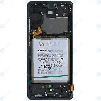 Samsung Galaxy S20 FE (SM-G780F) Display module front cover + LCD + digitizer + battery cloud navy GH82-24479A_image-2