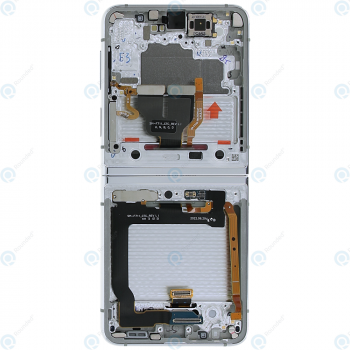 Samsung Galaxy Z Flip3 (SM-F711B) Display unit complete bespoke edition (WITHOUT CAMERA) GH82-27442E GH82-27244E GH82-27243E_image-2