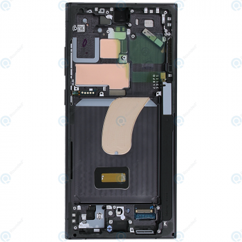 Samsung Galaxy S23 Ultra (SM-S918B) Display unit complete phantom black GH82-30466A GH82-30465A_image-2