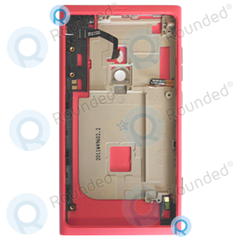 Nokia 800 Lumia back cover, behuizing achterzijde magenta onderdeel 2011W49602.2