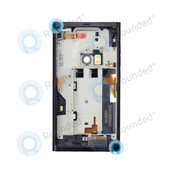 Nokia N9 back cover, back housing black spare part 040-092531