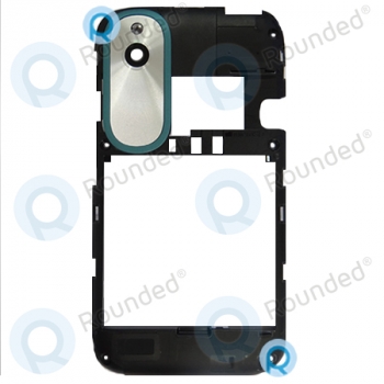 HTC Desire X T328e Back cover, Back frame Black  spare part 3H120903 37H10198-00M-A-AL