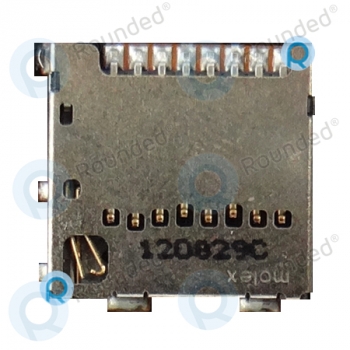 HTC Desire X T328e Memorycard reader, SDcard reader Silver spare part 120829C