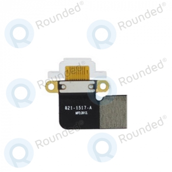 Apple iPad mini flex cable charging connector port module 821-1517-A white
