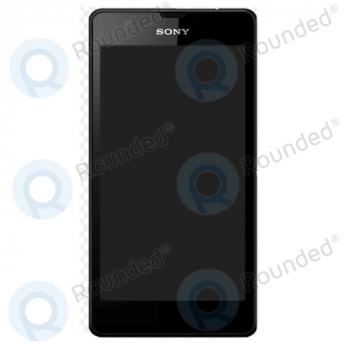 Sony Xperia ZR M36h Display module + front cover (black)